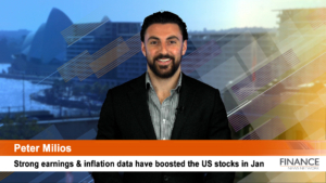 Strong earnings and inflation data have boosted the US stocks in Jan