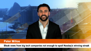 Bleak news from major tech companies not enough to spoil Nasdaq’s winning streak