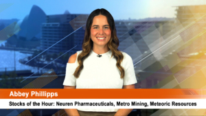 Stocks of the Hour: Neuren Pharmaceuticals, Metro Mining, Meteoric Resources