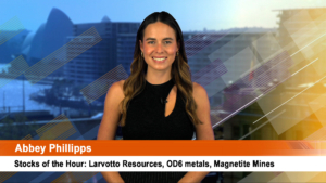 Stocks of the Hour: Larvotto Resources, OD6 Metals, Magnetite Mines