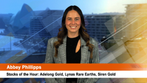 Stocks of the Hour: Adelong Gold, Lynas Rare Earths, Siren Gold