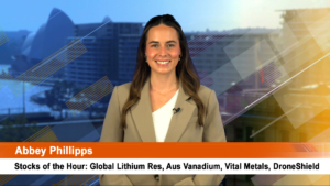 Stocks of the Hour: Global Lithium Resources, Australian Vanadium, Vital Metals, DroneShield