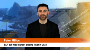 S&P 500 hits highest closing level in 2023