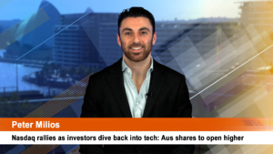Nasdaq rallies as investors dive back into tech: Aus shares to open higher
