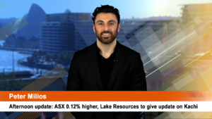 Afternoon update: ASX 0.12% higher, Lake Resources to give update on Kachi