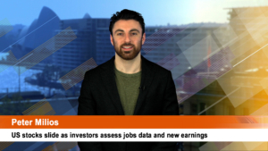 US stocks slide as investors assess jobs data and new earnings