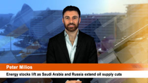 Energy stocks lift as Saudi Arabia and Russia extend oil supply cuts