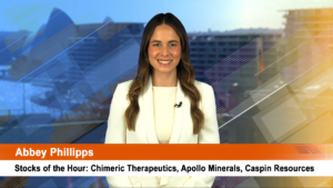 Stocks of the Hour: Chimeric Therapeutics, Apollo Minerals, Caspin Resources