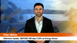 Afternoon update: S&P/ASX 200 dips 0.35% as Energy shines, Pilbara Minerals struggles