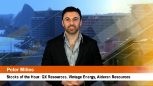 Stocks of the Hour: QX Resources, Vintage Energy, Alderan Resources