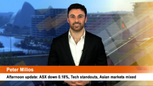 Afternoon update: ASX down 0.18%, Tech standouts, Asian markets mixed