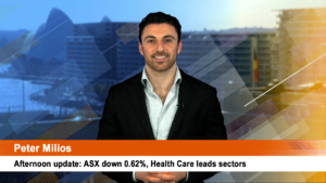 Afternoon update: ASX down 0.62%, Health Care leads sectors