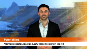 Afternoon update: ASX dips 0.29% with all sectors in the red