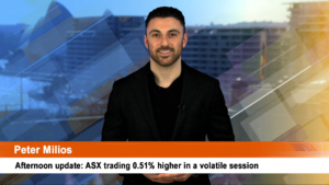 Afternoon update: ASX trading 0.51% higher in a volatile session