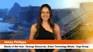 Stocks of the Hour: Haranga Resources, Green Technology Metals, Talga Group