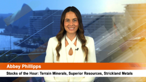 Stocks of the Hour: Terrain Minerals, Superior Resources, Strickland Metals