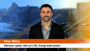 Afternoon update: ASX up 0.16%, Energy leads sectors