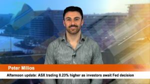 Afternoon update: ASX currently trading 0.23% higher as investors await Fed decision