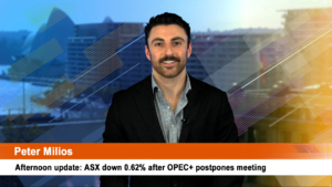 Afternoon update: ASX down 0.62% after OPEC+ postpones meeting