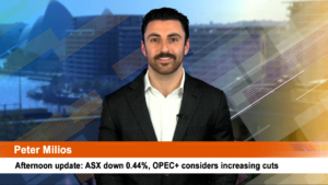 Afternoon update: ASX down 0.44% as OPEC+ considers increasing production cuts