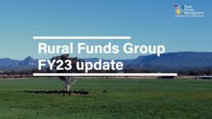 Rural Funds Group (ASX:RFF) FY23 update