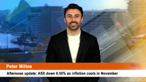 Afternoon update: ASX down 0.55% as inflation cools in November