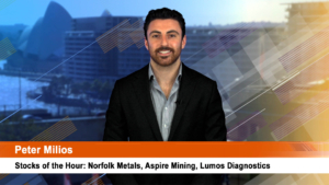 Stocks of the Hour: Norfolk Metals, Aspire Mining, Lumos Diagnostics
