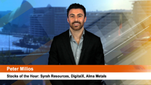 Stocks of the Hour: Syrah Resources, DigitalX, Alma Metals