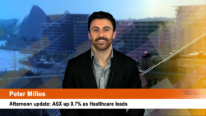 Afternoon update:ASX up 0.7% as Healthcare leads