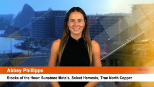 Stocks of the Hour: Sunstone Metals, Select Harvests, True North Copper