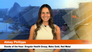 Stocks of the Hour: Singular Health Group, Mako Gold, Red Metal