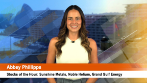 Stocks of the Hour: Sunshine Metals, Noble Helium, Grand Gulf Energy