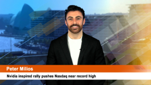 Nvidia inspired rally pushes Nasdaq near record high