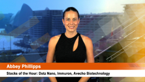 Stocks of the Hour: Dotz Nano, Immuron, Avecho Biotechnology