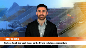 Markets finish the week lower as the Nvidia rally loses momentum