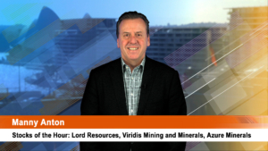 Stocks of the Hour: Lord Resources, Viridis Mining and Minerals, Azure Minerals