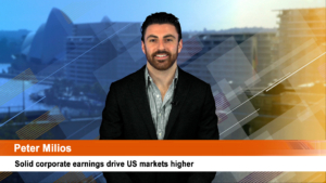 Solid corporate earnings drive US markets higher
