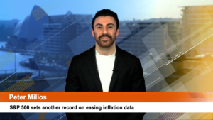S&P 500 sets another record on easing inflation data