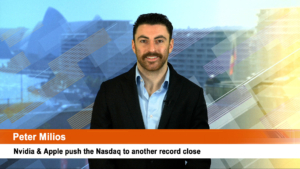 Nvidia & Apple push the Nasdaq to another record close