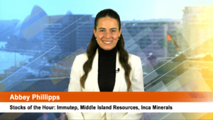 Stocks of the Hour: Immutep, Middle Island Resources, Inca Minerals