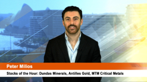 Stocks of the Hour: Dundas Minerals, Antilles Gold, MTM Critical Metals