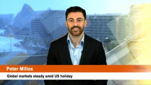 Global markets steady amid US holiday