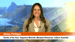 Stocks of the Hour: Augustus Minerals, Marquee Resources, Lithium Australia